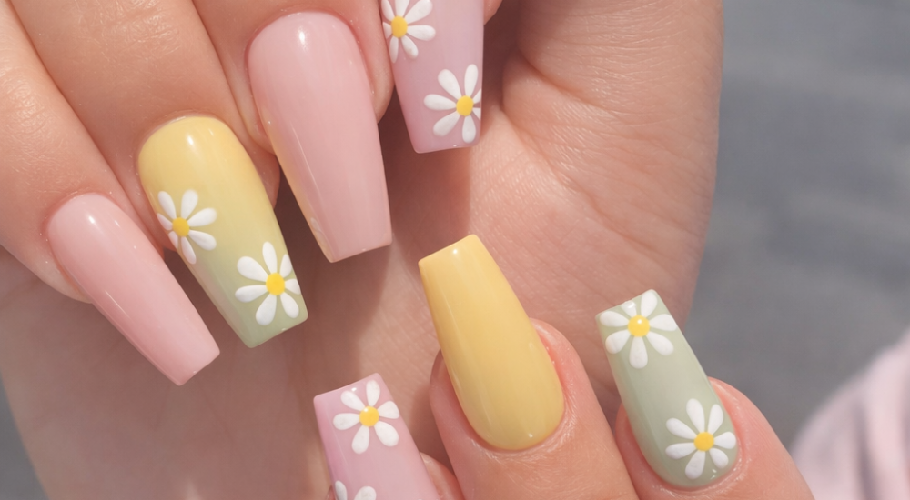 25+ Coffin Spring Nail Design Ideas